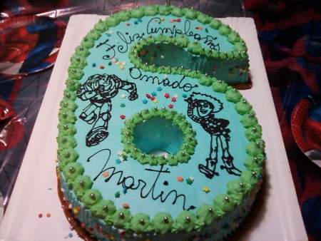 TORTA NUMERO (PERSONALIZADA)